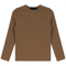 Rib Basic Henley Top