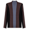 Color Blocked Ribbed Sweater knit