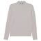 Wave Bottleneck Knit Sweater