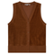 Velour Vest Cardigan