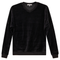 Cotton Velour Drop Shoulder Top