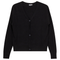 Drop Shoulder Cropped Knit Cardigan