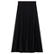 Midi Pleated Knit Skirt