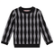 Knitted Wave Crewneck Sweater