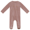 Double Press Look Rib Velour Onesie