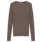 Knit Textured V-Neck Top