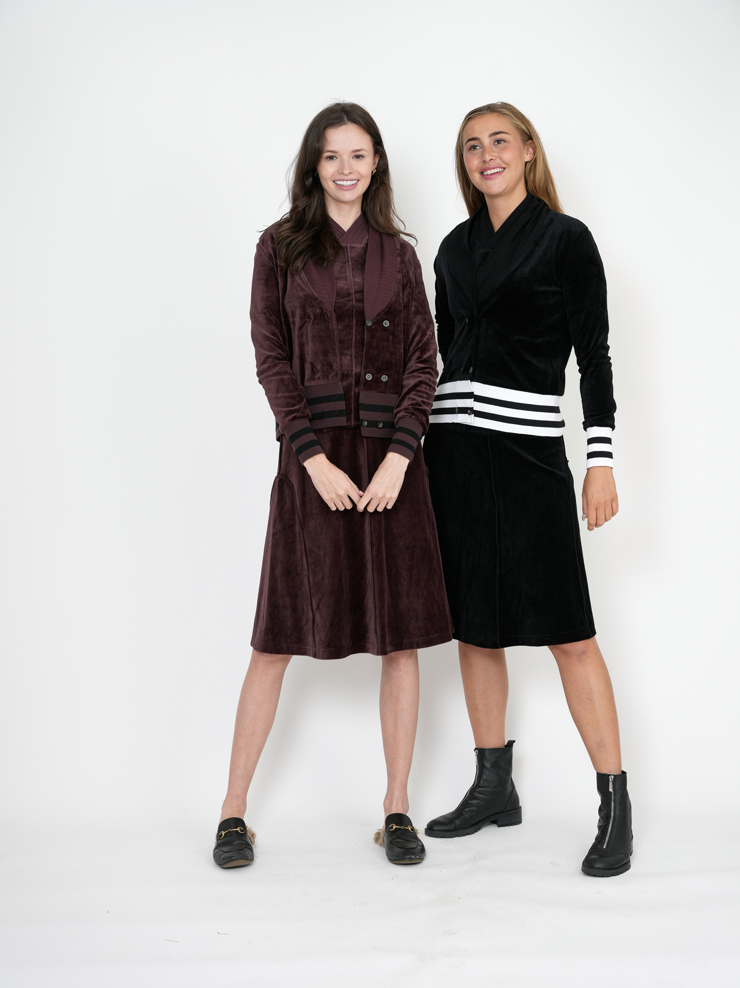 Double Press Short Cardigan