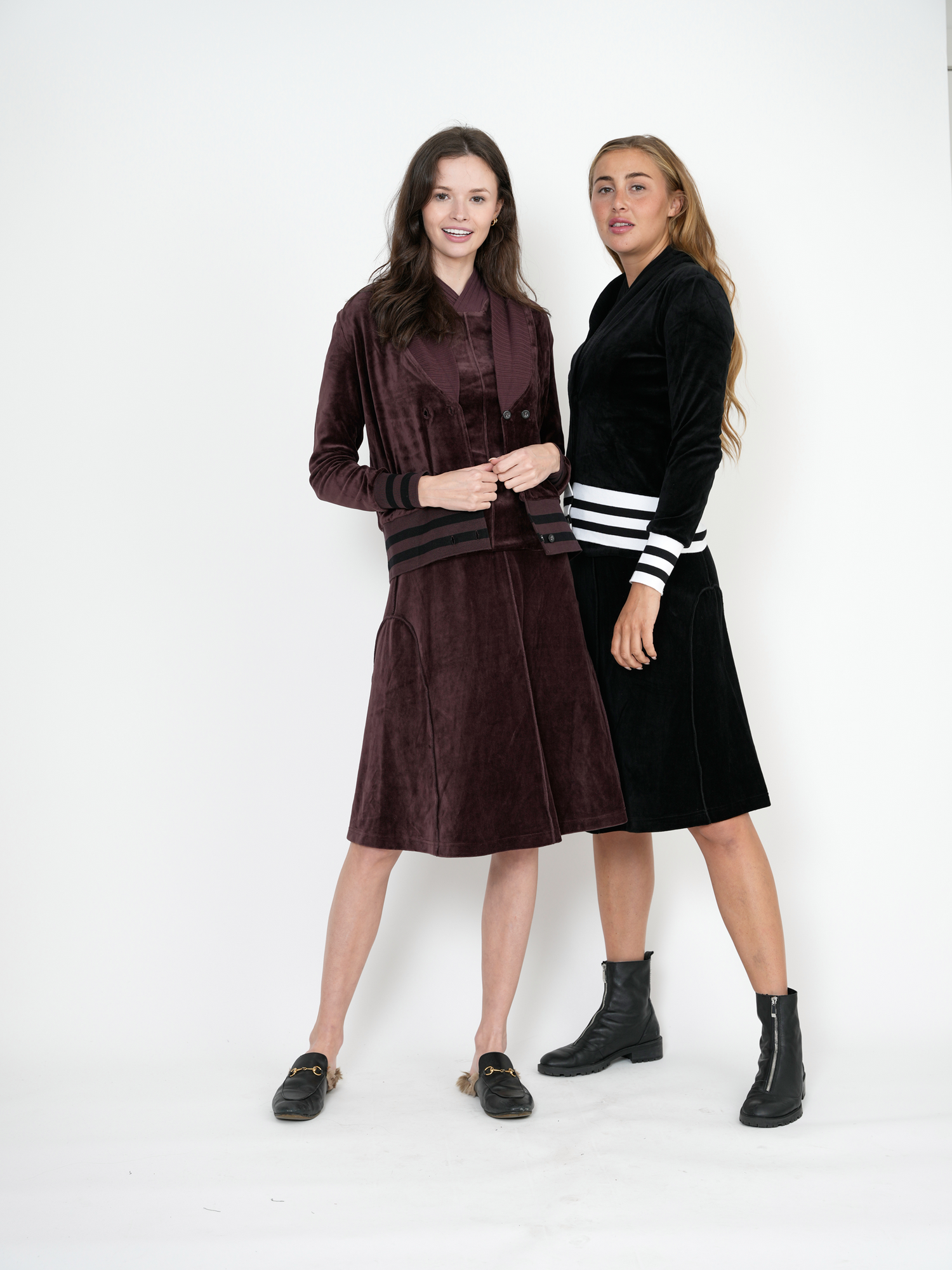 Double Press Short Cardigan