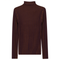 Knit Rib Funnel Neck Top