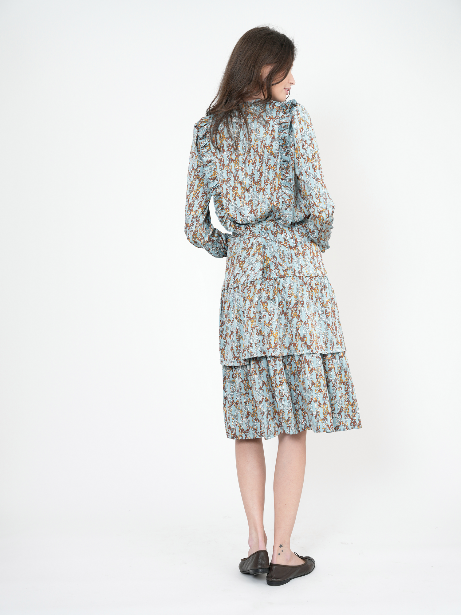 Square Chaine Print 2pc Set