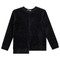 Combo Rib & Solid Velour Top