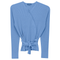 Wrap Pointelle Knit Top