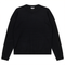 Closed V-Neck Rib Combo Sweater
