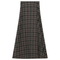 Plaid Accordion Pleated Midi Skirt