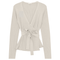 Ribbed Knit Wrap Top