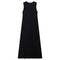 A Line Ribbed Knit Maxi Jumper