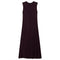 A Line Ribbed Knit Maxi Jumper