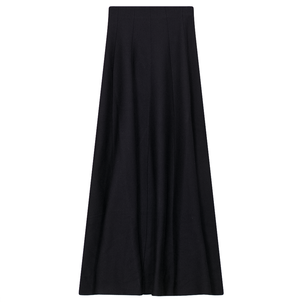 Maxi Knit Paneled Skirt
