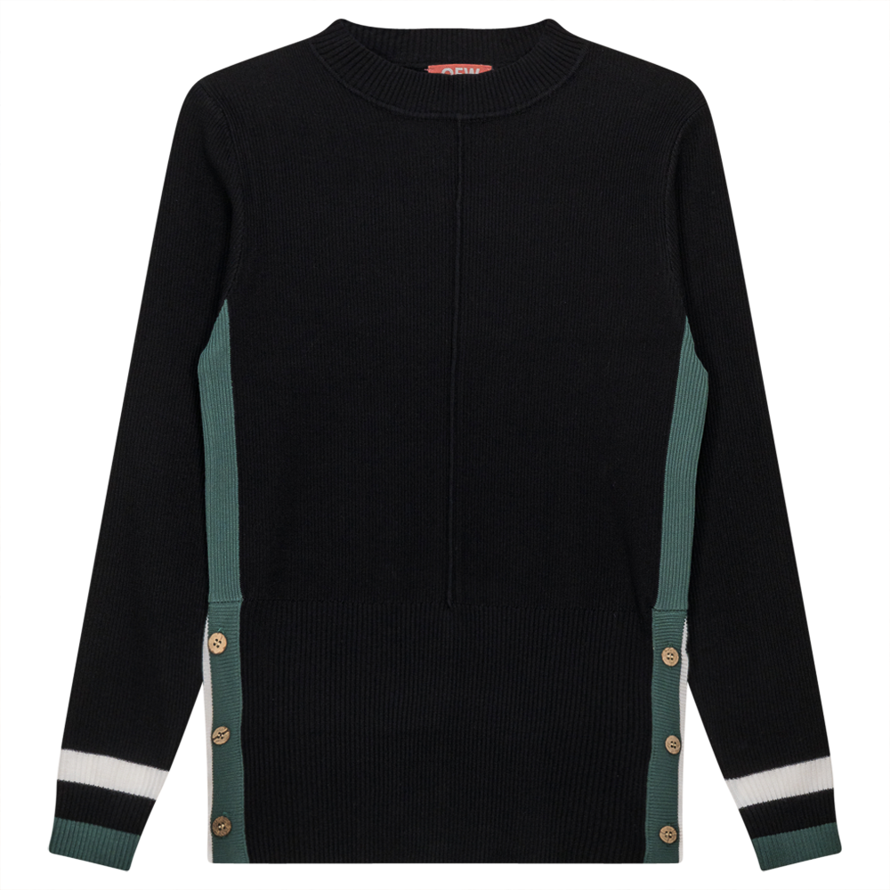 High Kosher Neck Sweater