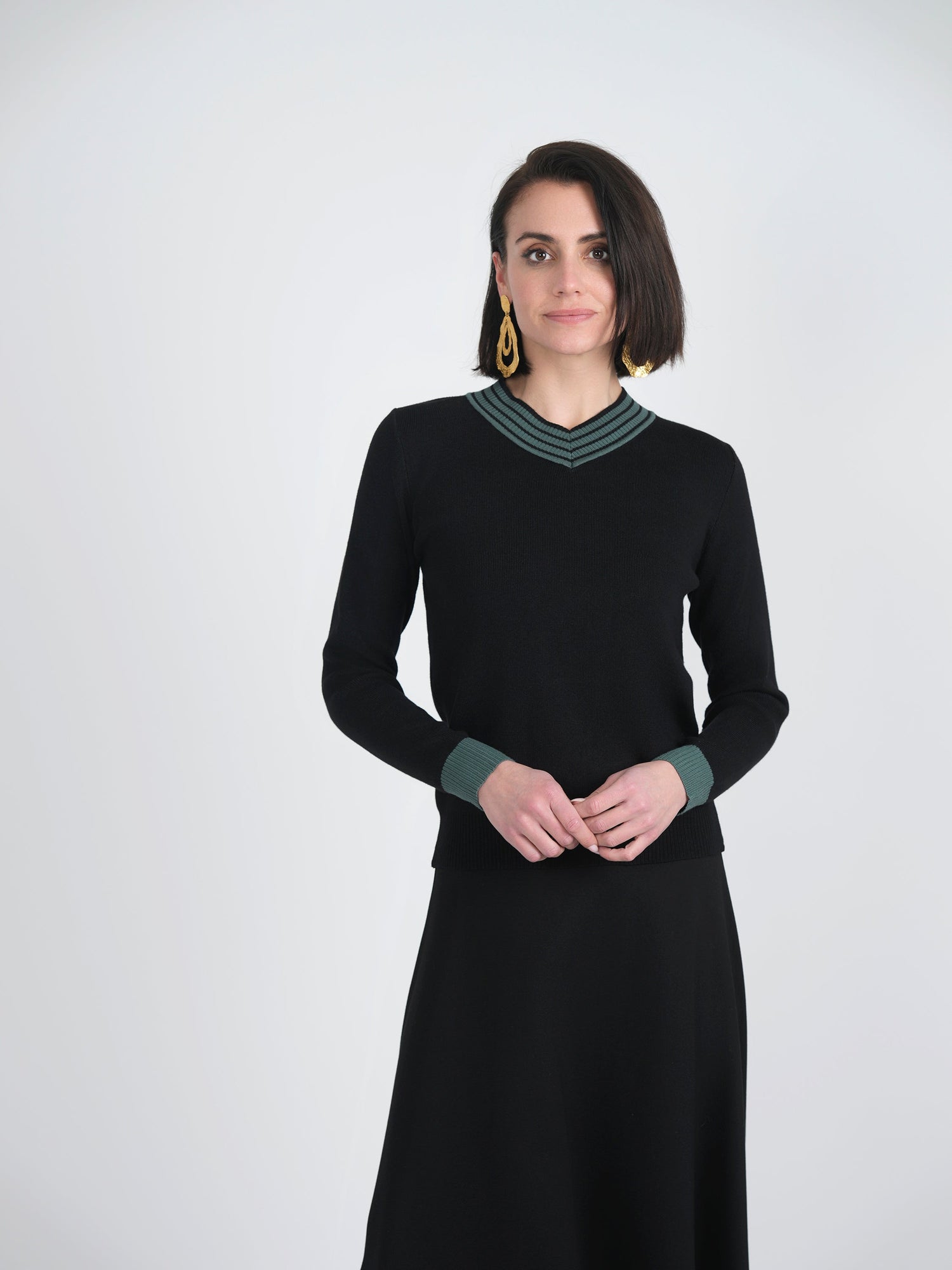 V Neck Sweater