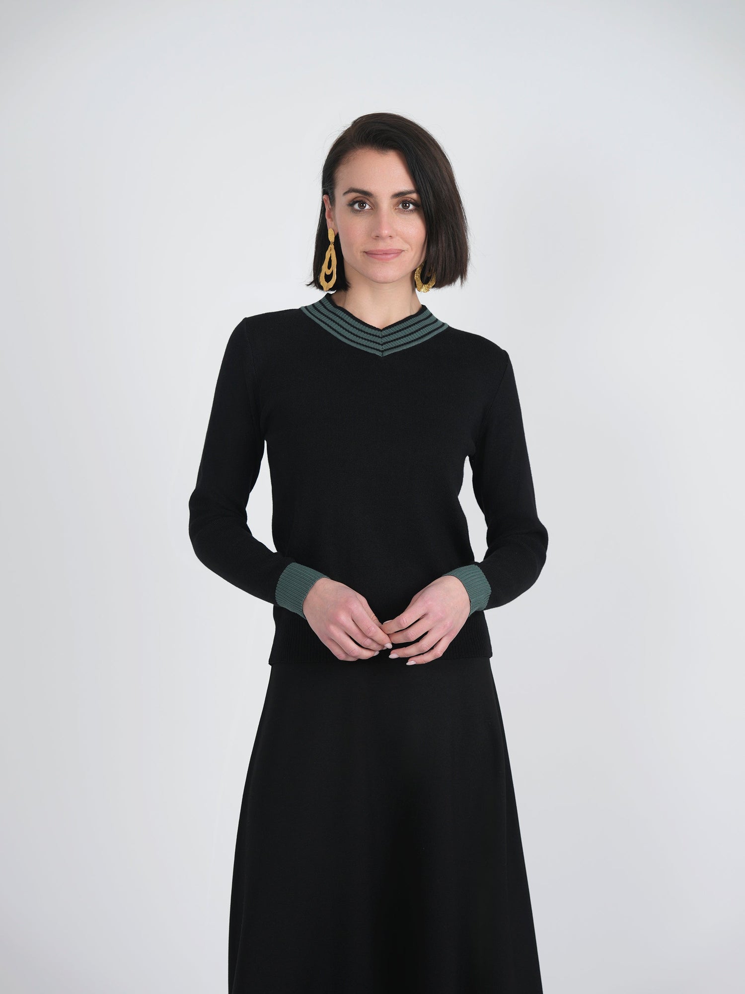 V Neck Sweater
