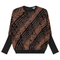 Flocked Velour Rib Bubble Top