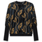 Flocked Velour Rib Bubble Top