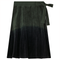 Short Wrap Velour Skirt