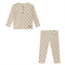 Feather Print 2Pc Set