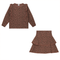 Cotton Woven Top and Skirt