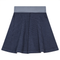 Ribbed Flare Skirt