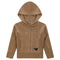 Velour Hoody Cardigan