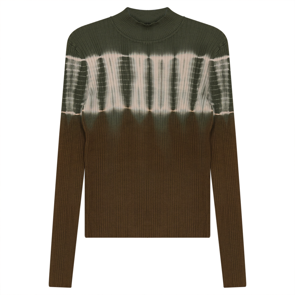Knit Tie Dye Top