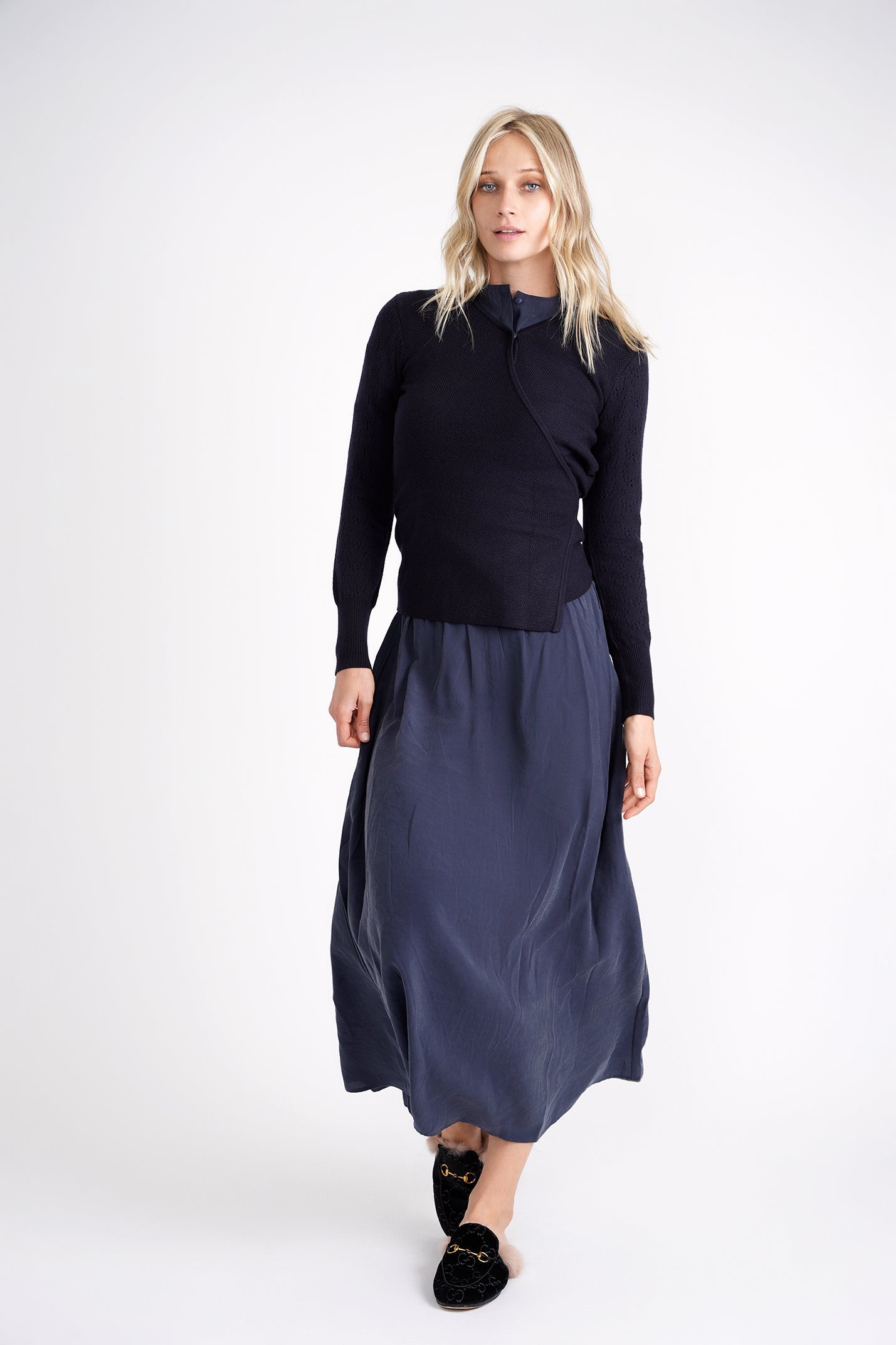 Faux Suede Skirt