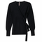 Square Knit Wrap Top