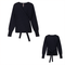 Square Knit Wrap Top