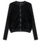 Cotton Velour Cardigan