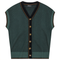 Maternity Herringbone Design Vest Cardigan