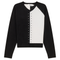 Color Blocked Knit Sweater