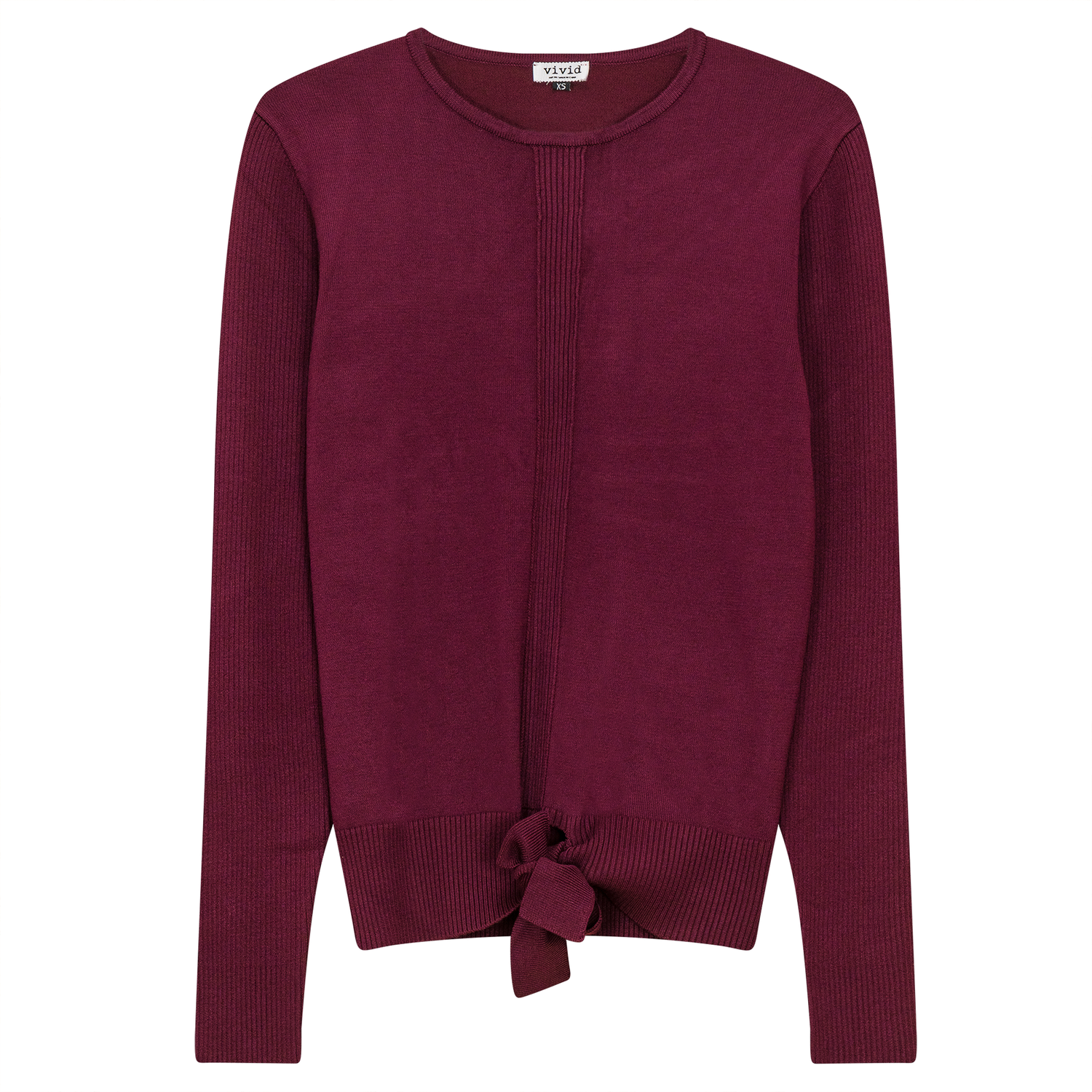 Knit Tie Sweater