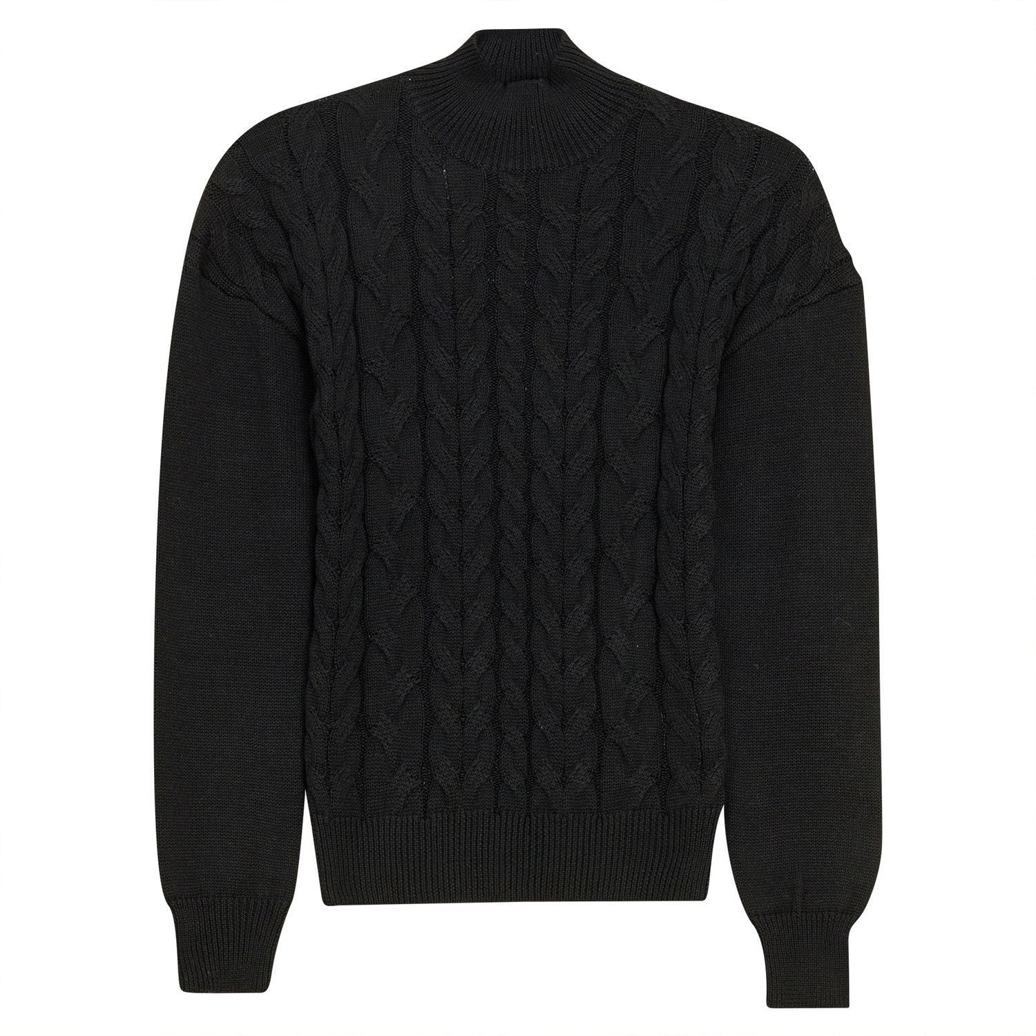Cable Knit Turtle Neck Sweater