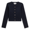 Cropped Knit Cardigan