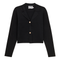 Cropped Knit Blazer
