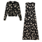 Floral Jumper Sweater Set