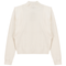 Mock Neck Vest Look Sweater
