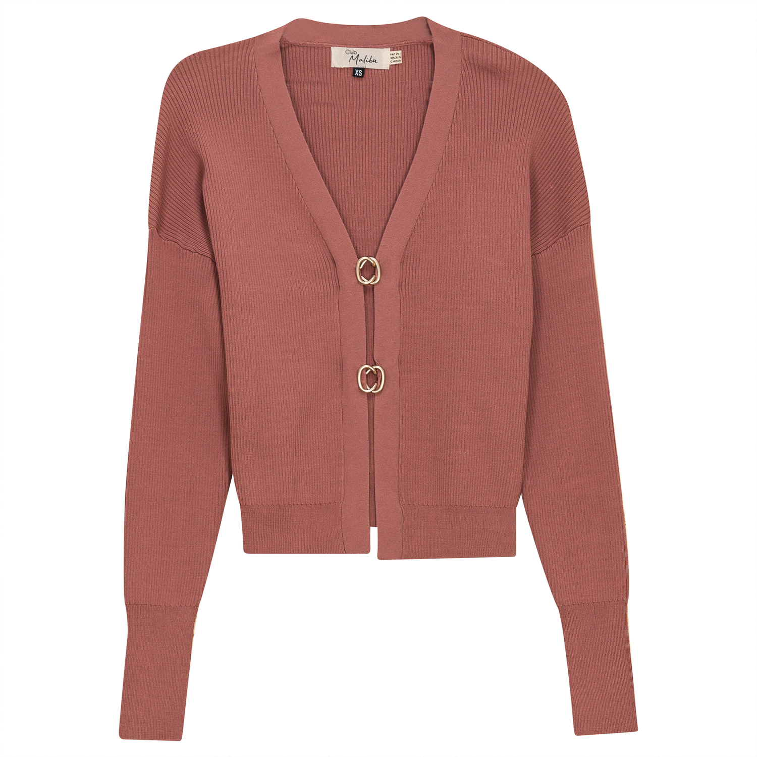 Cropped Knit Cardigan