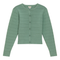 Ribbed Knit Cropped Cardigan