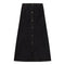 Maxi Denim Button Skirt