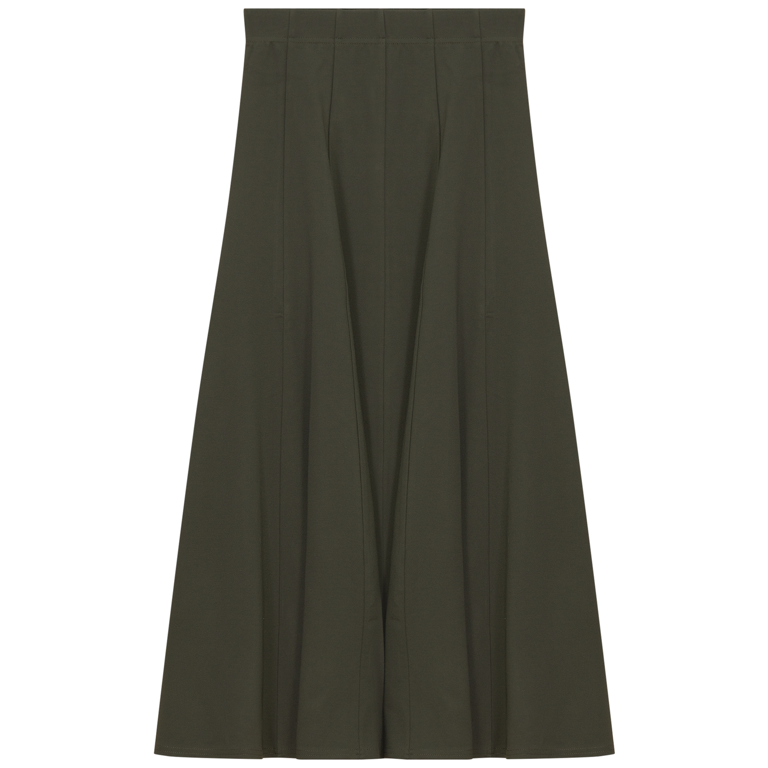 Midi Panel Ponte Skirt
