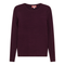 Ribbed Knit Crew Neck Sweater